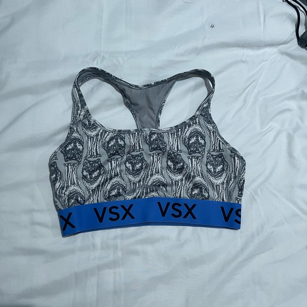 Wolf sports bra